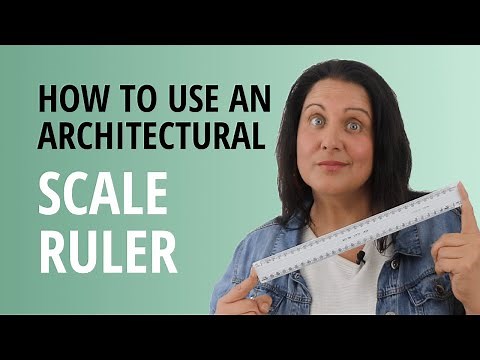 How To Use An Architectural Scale Ruler (Metric)