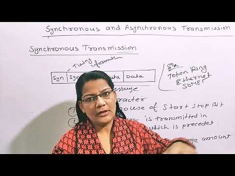 Synchronous and Asynchronous Transmission Modes | Computer Network