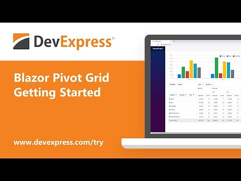 Blazor Pivot Grid: Get Started