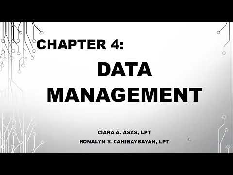 MMW - Chapter 4 - Data Management ( Introduction to Statistics)