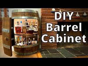 How to Build a Barrel Cabinet | Bourbon Bar-rel