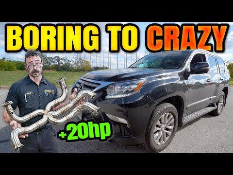 Why Doing Side Pipes Right Makes Boring Cars Sound Insane..! V8 Lexus 1UR J150 GX460 Custom Exhaust