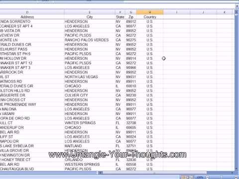 Fill in Text Quickly (Auto-Fill) in MS Excel - FreeTutorialExcel.com