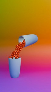 9.5K views · 5.4K reactions | Ball Drop Simulation #3d #3danimation #animation #3dmodeling #art #artist #blender #rigidbody #physics #sfx #cooleffects #looping #cycle #asmr #eevee #satisfying #oddlysatisfying #render #ball | The3dartshow | Facebook