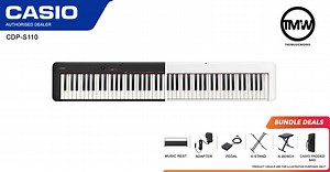 Casio CDP-S110 88-Key Compact Digital Piano | TMW