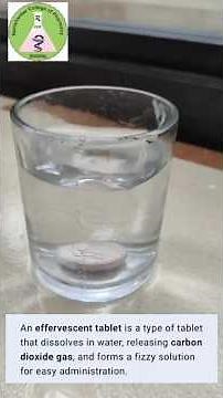 Effervescent Tablets Explained 💊 | Rashmi Ma’am | RCOP