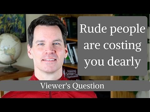 How to Deal with Rude People at Work