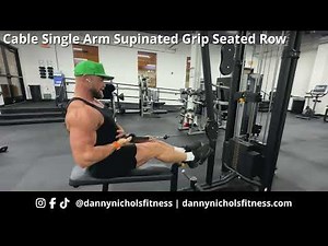 How to Do A Cable Single Arm Supinated Seated Row