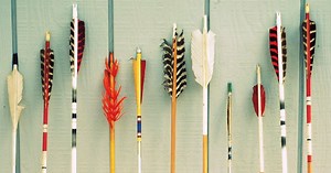 How Much Energy From a Bow Goes Into Kinetic Energy of the Arrow?