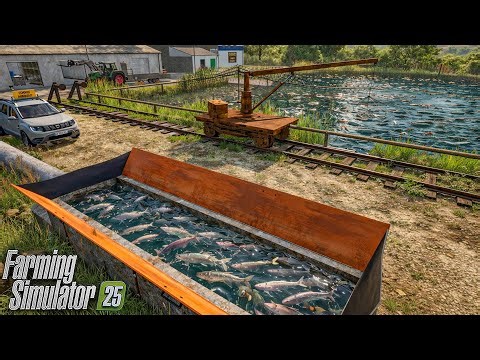 New SYSTEM for Fishing on Farming Simulator 25
