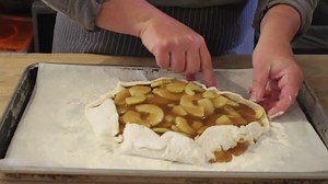 Celebrate Pi Day with this rustic apple tart recipe by Blackbird Bakery. | Richland Source
