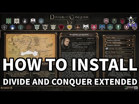 How to Install Divide and Conquer Extended | Medieval II: Total War (2024)
