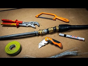 How to gland steel wired armoured cable