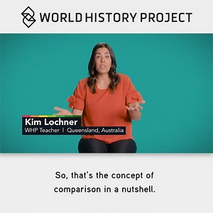 Historical comparison takes practice. Learn about World History Project’s free comparison tool that helps your world history students develop this important skill. https://oer-prj.com/3qKslO8 | OER Project