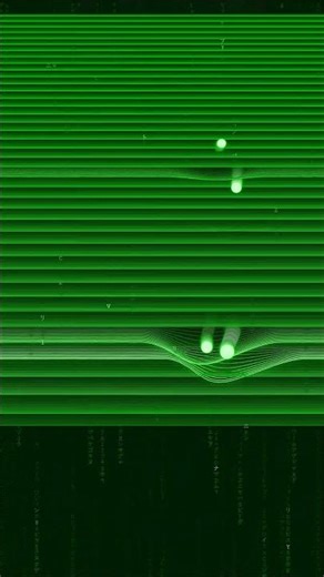 Infinite Matrix Stairs: Falling Green Code & Digital Rain Physics ASMR 💊🕶️