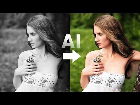 Hands Down Best A.I. to Auto-Color B&W Photos!