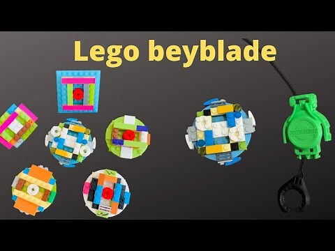 How to make Lego Beyblade | how to build easy lego beyblade brave valtryek