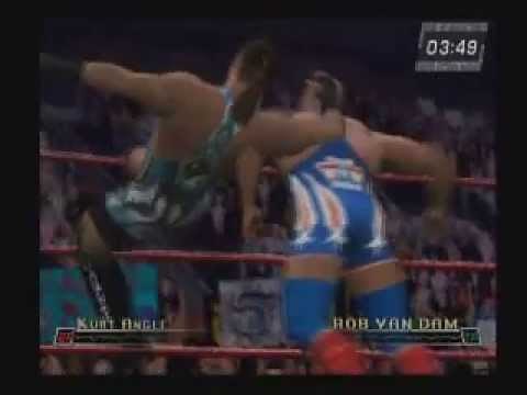 WWE Raw 2 (multiplayer gameplay) Original XBOX