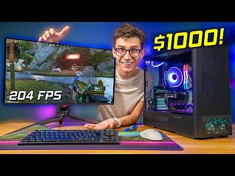 The ULTIMATE $1000 Gaming PC Build 2025! 😍