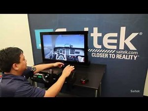 Saitek high-performance flight simulation hardware