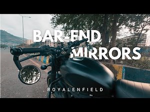 POV: Installing Bar End Mirrors on My Hunter 350 | Satisfying DIY Mod + Before & After