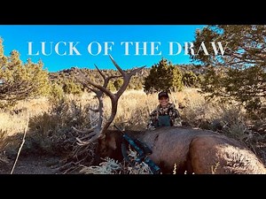 Luck Of The Draw - 2023 LE Muzzleloader Elk