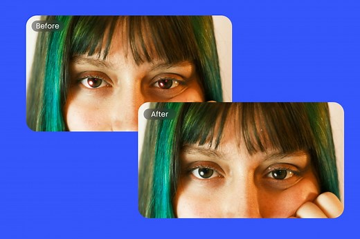 Red-Eye Remover: Fix Red-Eye in Photos Online for Free | Fotor Photo Editor