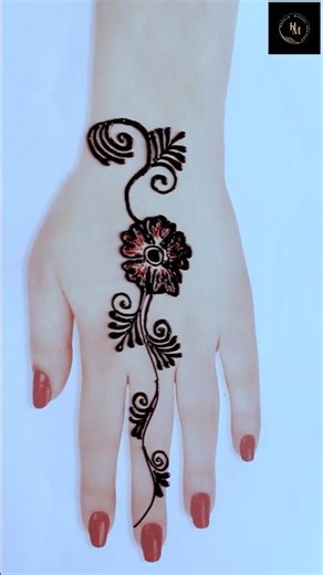 Eid special back hand mehndi design| easy stylish mehndi design|mehandi ka dezain| new mehndi