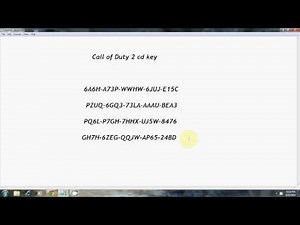 Call of Duty 2 cd key 100% working | 2020 |