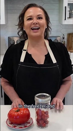 How to Freeze Tomatoes for Easy Sauces Later!