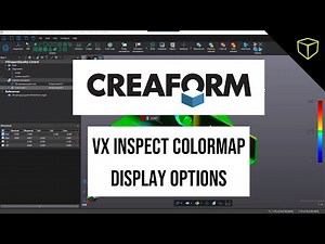 Creaform VX Inspect Tutorial - Colormap Display Options