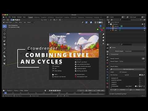 Render multiple scenes at once over multiple computers - Blender and Crowdrender
