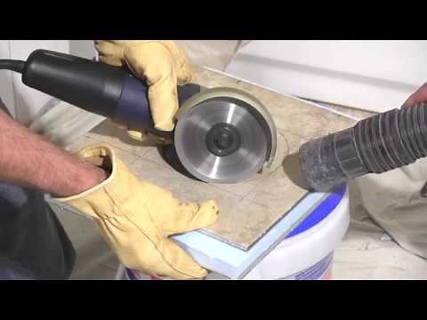 How to Cut a Large Hole in Tile