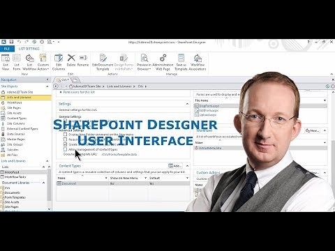 SharePoint Designer User Interface