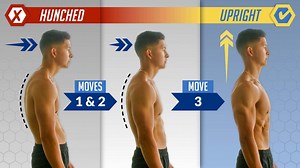 The Easiest Way To Fix Hunched Posture (3 Daily Moves)