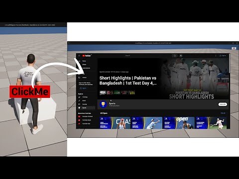 How to Add a Web Browser in Any Unreal Engine Project | Widget & Overlap Blueprint Tutorial"