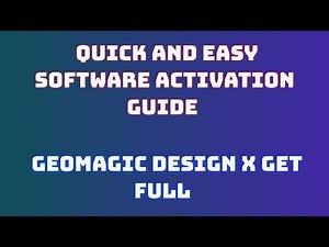 Geomagic Design X License: Step-by-Step Activation and Download Procedure