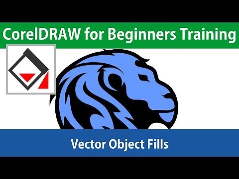 CorelDRAW for Beginners the Basics of Vector Fills Tutorial