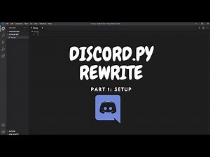How to make a Discord Bot using Python 2021! (Part 1: Setup)