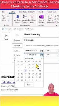 Master Microsoft Teams: Schedule Meetings Effortlessly from Outlook!