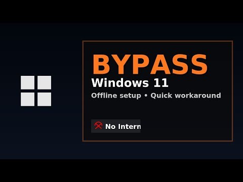 Bypass Windows 11 Internet Requirement (OOBE) | Set up Windows 11 Offline & Create a Local Account