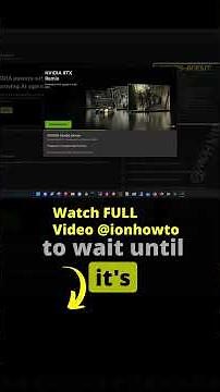 Windows 11 How to Update Nvidia GPU Drivers Studio Vs Game Ready RTX5080 Part 2 - Full Video Linked