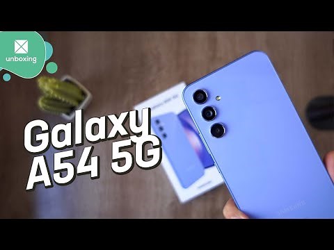 Samsung Galaxy A54 5G | Unboxing en español