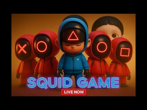 siren hard 🔥 Squid Game 3D 🔴Red Light 🟢Green Light Live with Winner🔴 Red Light live#gaming#steam