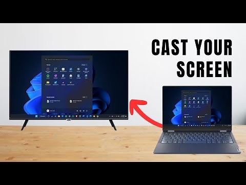 How To Connect Laptop To Smart TV (Wirelessly)