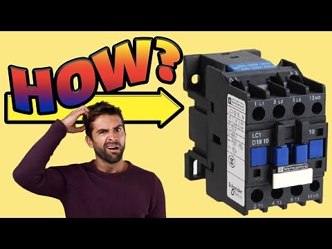 What is a Contactor? || How To Use a Contactor || How To Wiring a Power Contactor