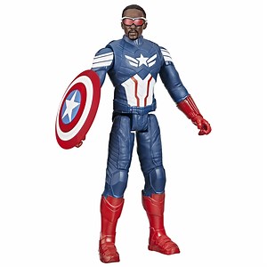 Hasbro Marvel Studios Captain America Brave New World, 12" Captain America Action Figure - Walmart.com