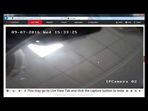 how to set the format of captured picture via iVMS 4200