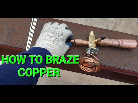 HOW TO BRAZE | TXV INSTALL