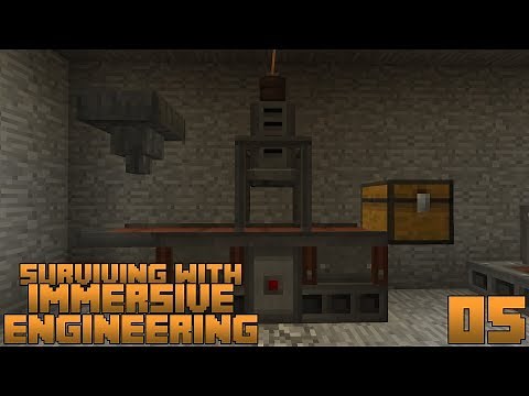Surviving With Immersive Engineering :: E05 - Metal Press